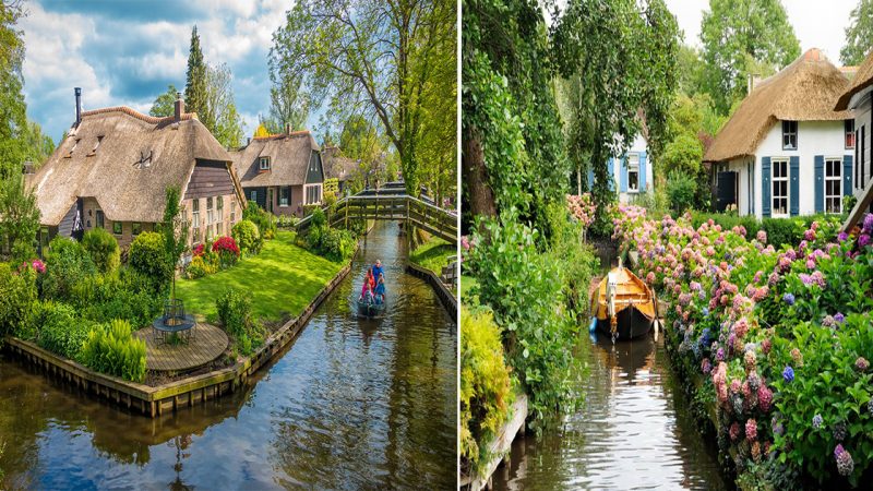 Giethoorn: A Fairy Tale Town of Canals and Thatched Roofs