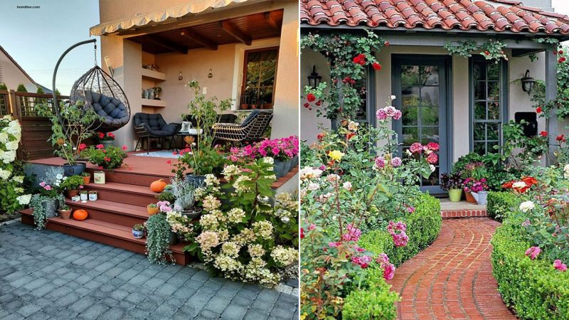 Blossoming Beauty: Garden Patio Ideas to Decorate Your Exterior with Flowers