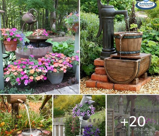 20 Water Features to Add a Unique Accent to Your Garden